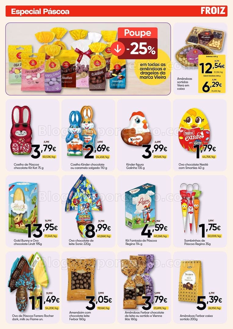 Antevisão Folheto FROIZ Promoções de 26 março a 8 abril