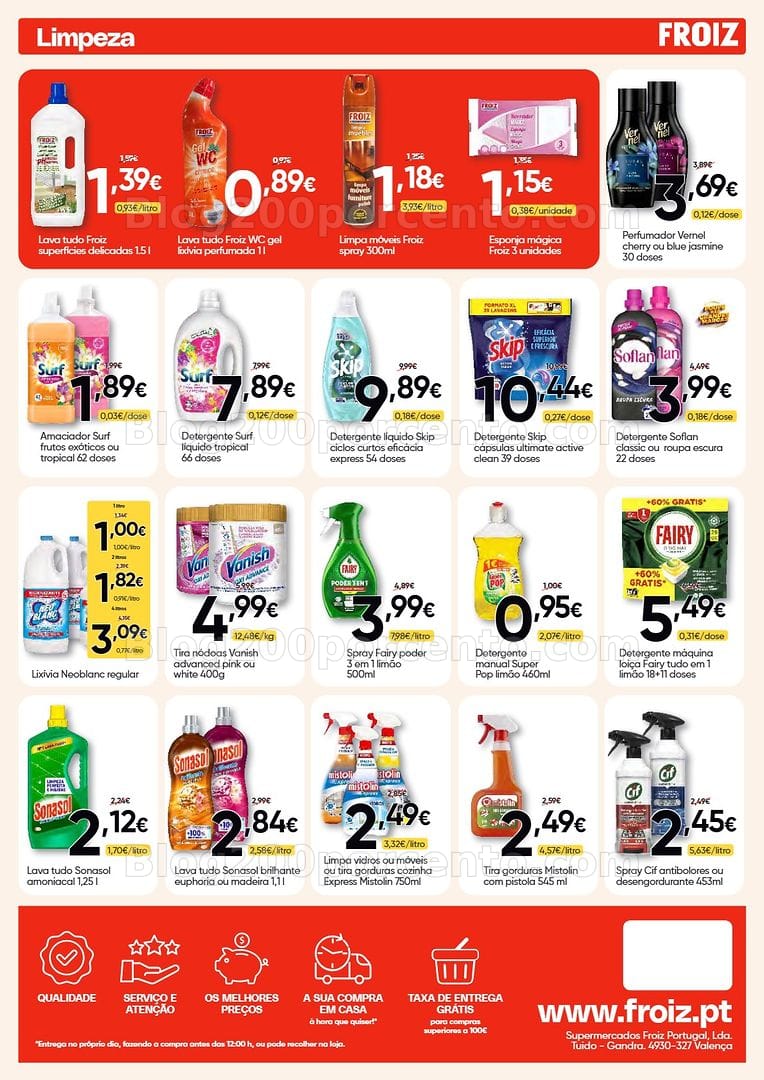 Antevisão Folheto FROIZ Promoções de 26 março a 8 abril
