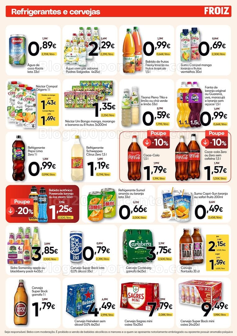 Antevisão Folheto FROIZ Promoções de 26 março a 8 abril