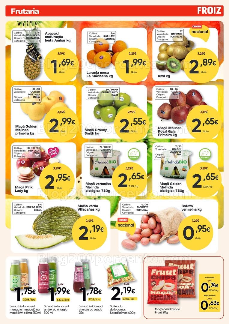 Antevisão Folheto FROIZ Promoções de 26 março a 8 abril