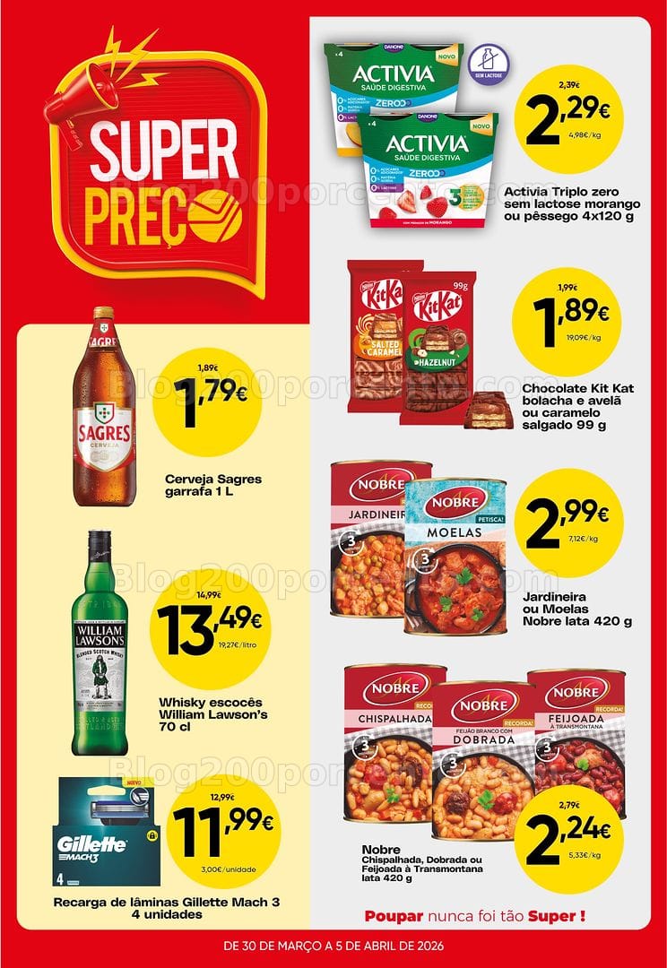 Antevisão Folheto FROIZ Promoções de 30 março a 5 abril