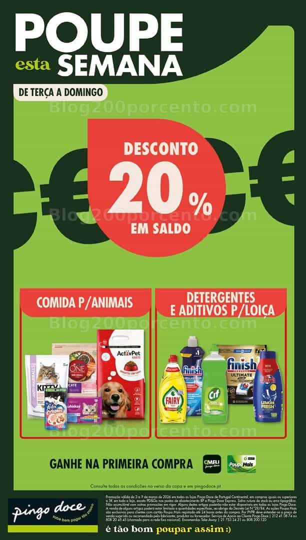 Antevisão Folheto PINGO DOCE Lojas Grandes Promoções de 3 a 9 março