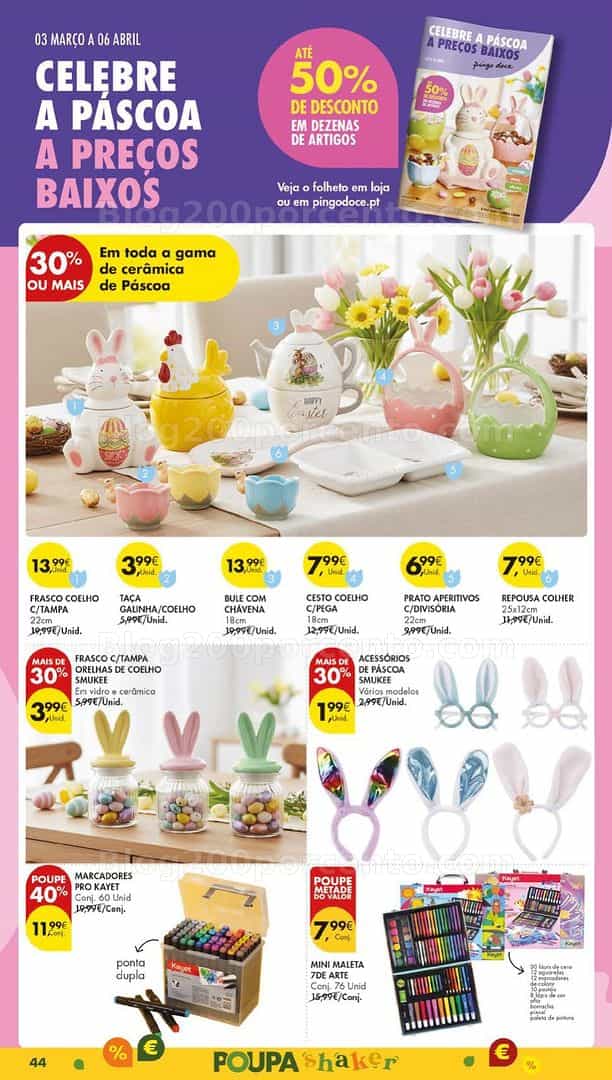 Antevisão Folheto PINGO DOCE Bazar Grandes Promoções de 3 a 9 março