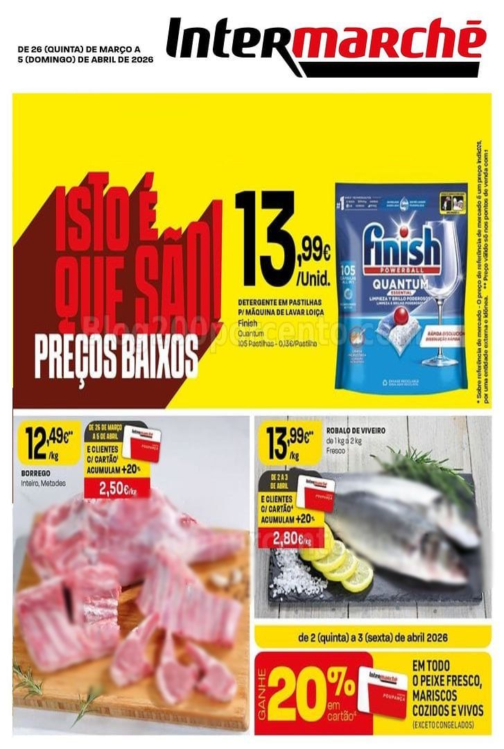 Antevisão Folheto INTERMARCHÉ Contact Promoções de 26 março a 5 abril