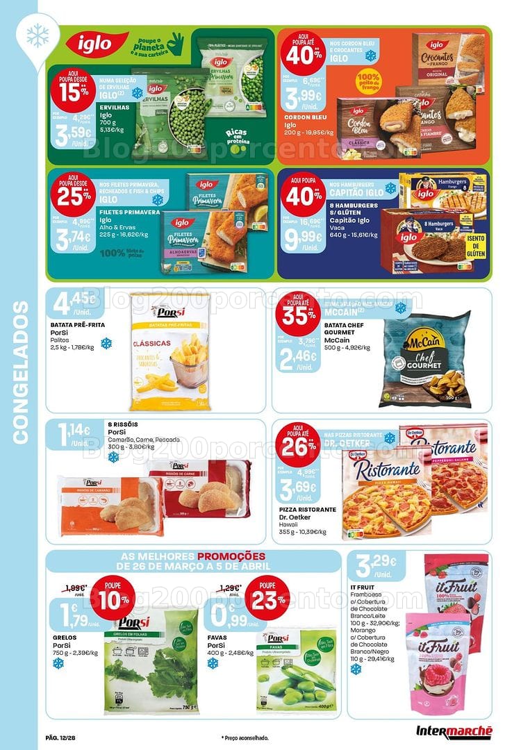 Antevisão Folheto INTERMARCHÉ Contact Promoções de 26 março a 5 abril