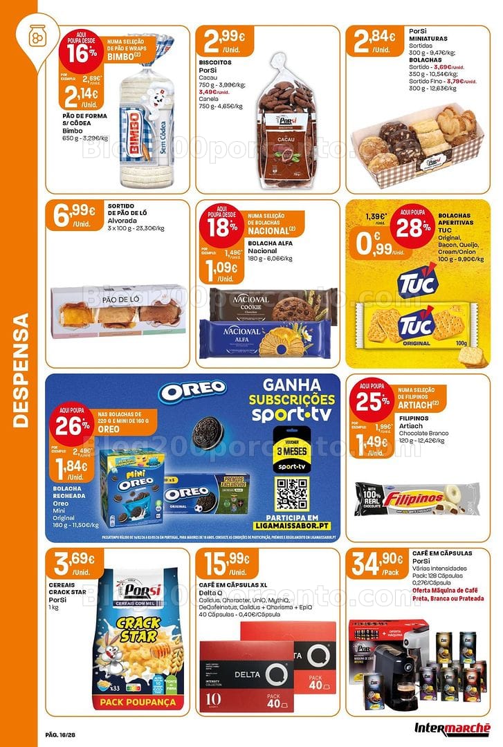 Antevisão Folheto INTERMARCHÉ Contact Promoções de 26 março a 5 abril