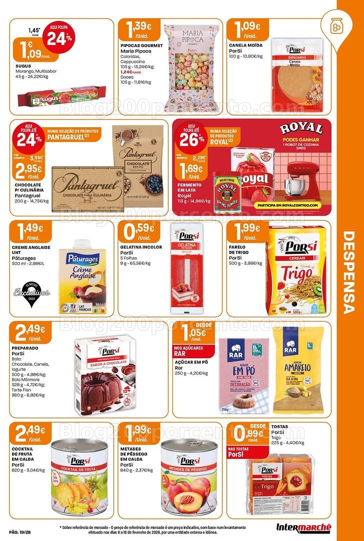 Antevisão Folheto INTERMARCHÉ Contact Promoções de 26 março a 5 abril