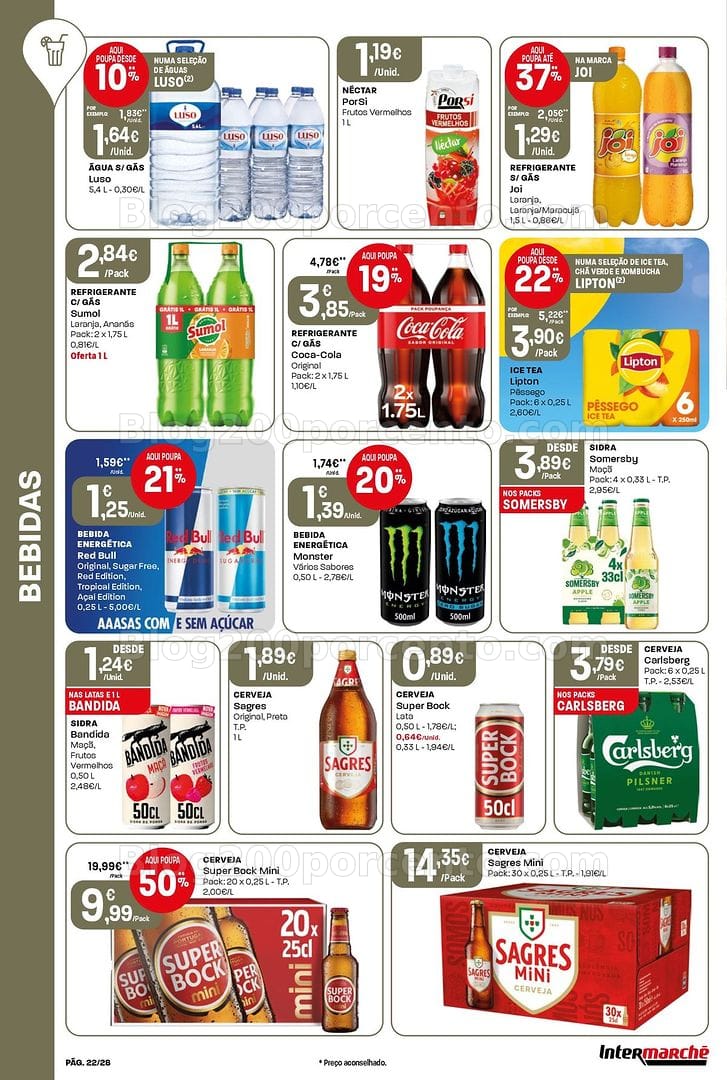 Antevisão Folheto INTERMARCHÉ Contact Promoções de 26 março a 5 abril