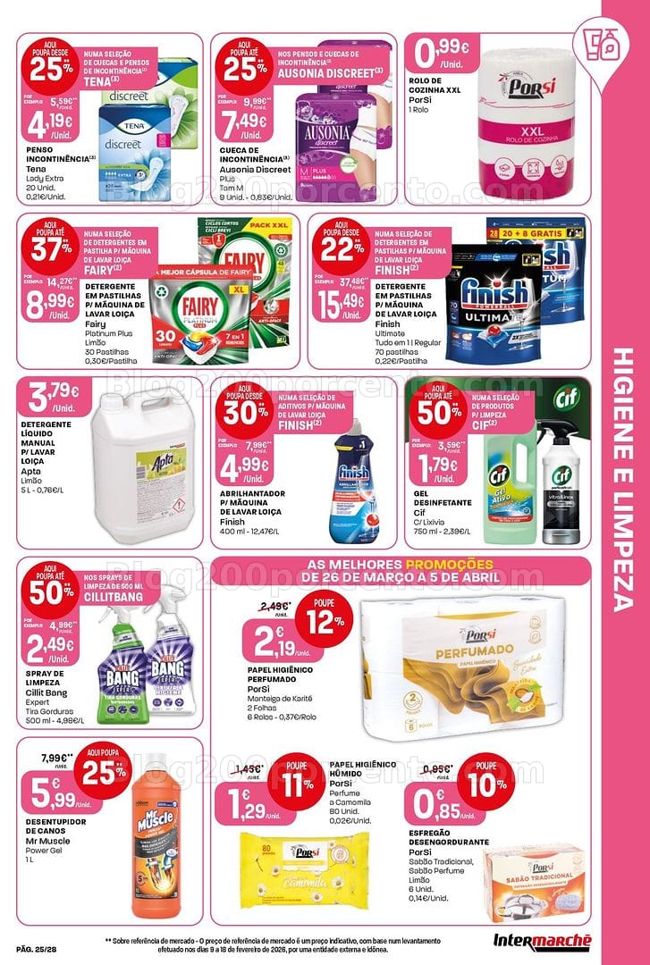 Antevisão Folheto INTERMARCHÉ Contact Promoções de 26 março a 5 abril
