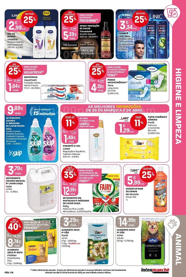 Antevisão Folheto INTERMARCHÉ Mini Promoções de 26 março a 5 abril