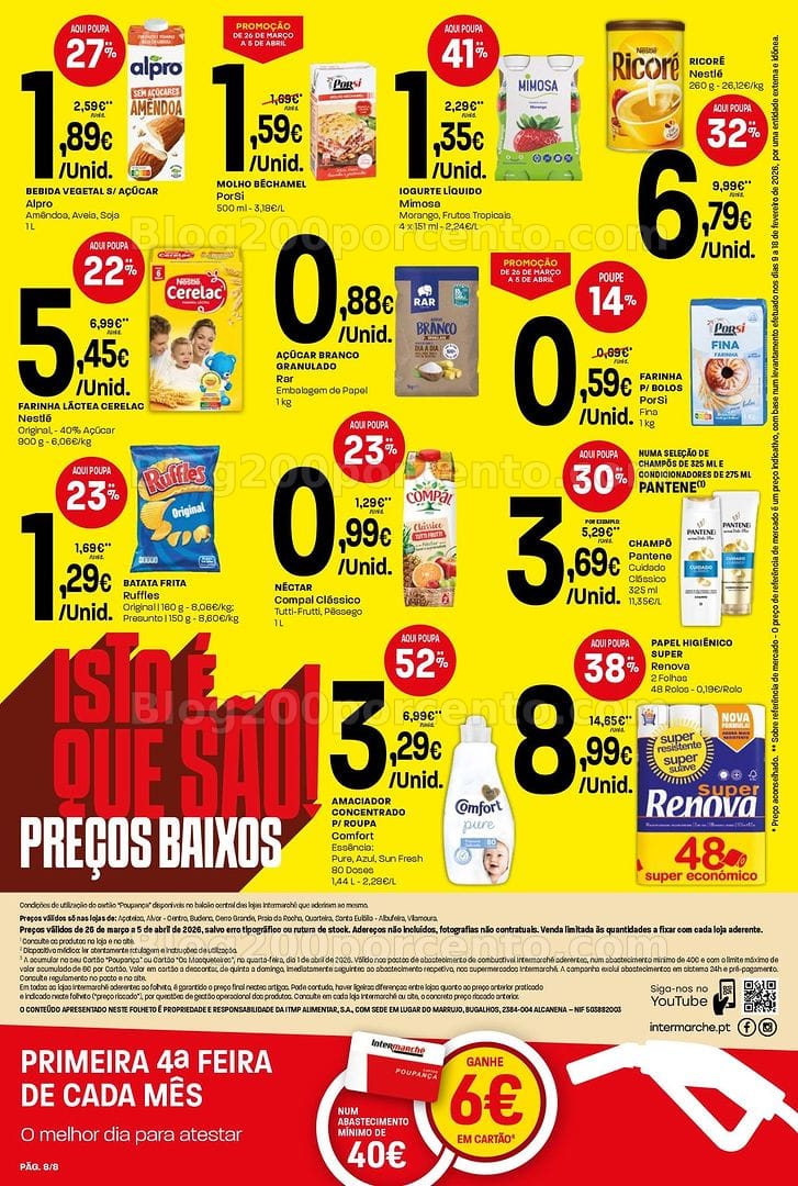 Antevisão Folheto INTERMARCHÉ Mini Promoções de 26 março a 5 abril