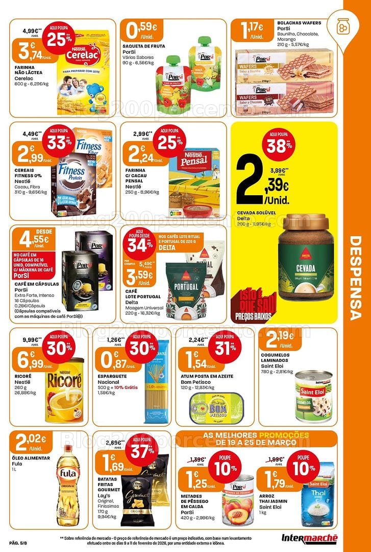 Antevisão Folheto INTERMARCHÉ Mini Promoções de 19 a 25 março