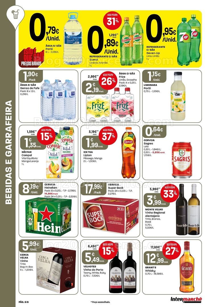 Antevisão Folheto INTERMARCHÉ Mini Promoções de 19 a 25 março