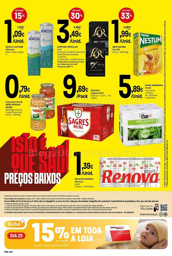 Antevisão Folheto INTERMARCHÉ Mini Promoções de 19 a 25 março