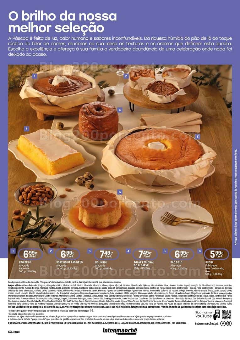 Antevisão Folheto INTERMARCHÉ Páscoa Promoções de 19 março a 8 abril