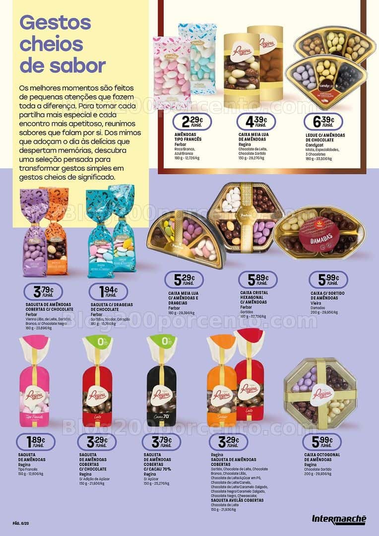 Antevisão Folheto INTERMARCHÉ Páscoa Promoções de 19 março a 8 abril