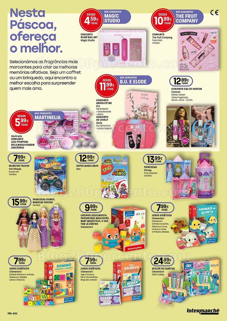 Antevisão Folheto INTERMARCHÉ Páscoa Promoções de 19 março a 8 abril