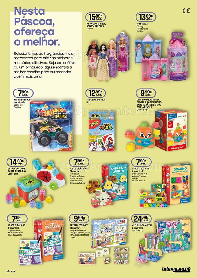 Antevisão Folheto INTERMARCHÉ Super Páscoa Promoções de 19 março a 8 abril