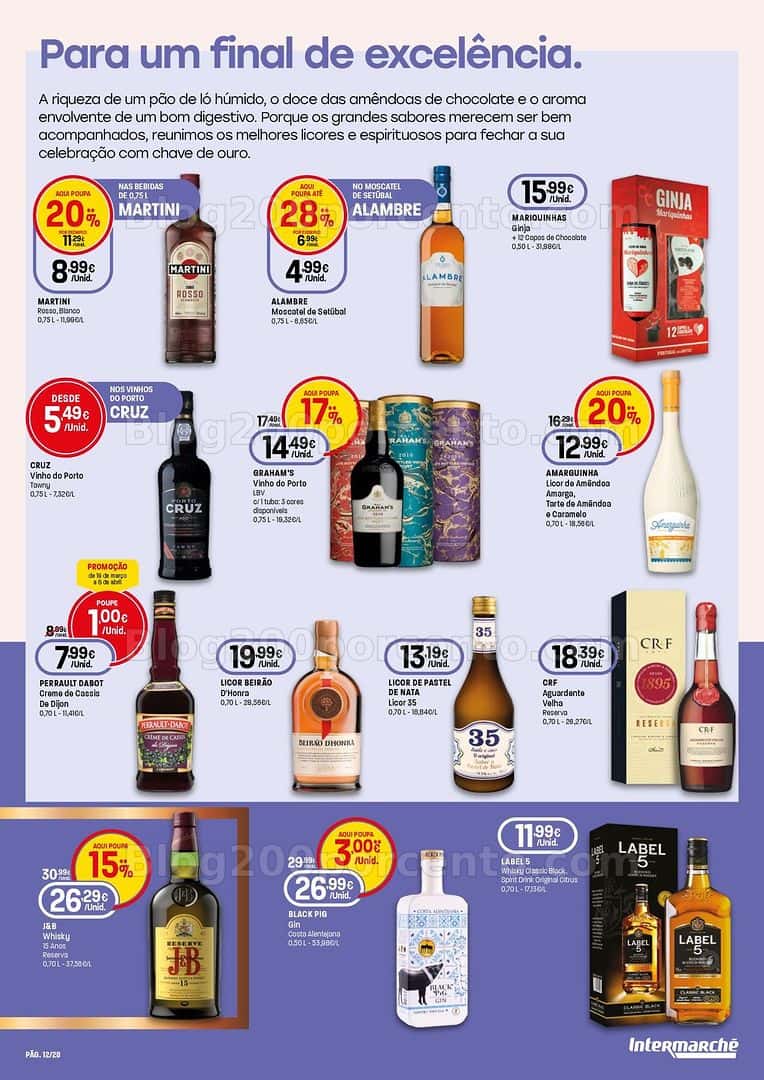 Antevisão Folheto INTERMARCHÉ Super Páscoa Promoções de 19 março a 8 abril