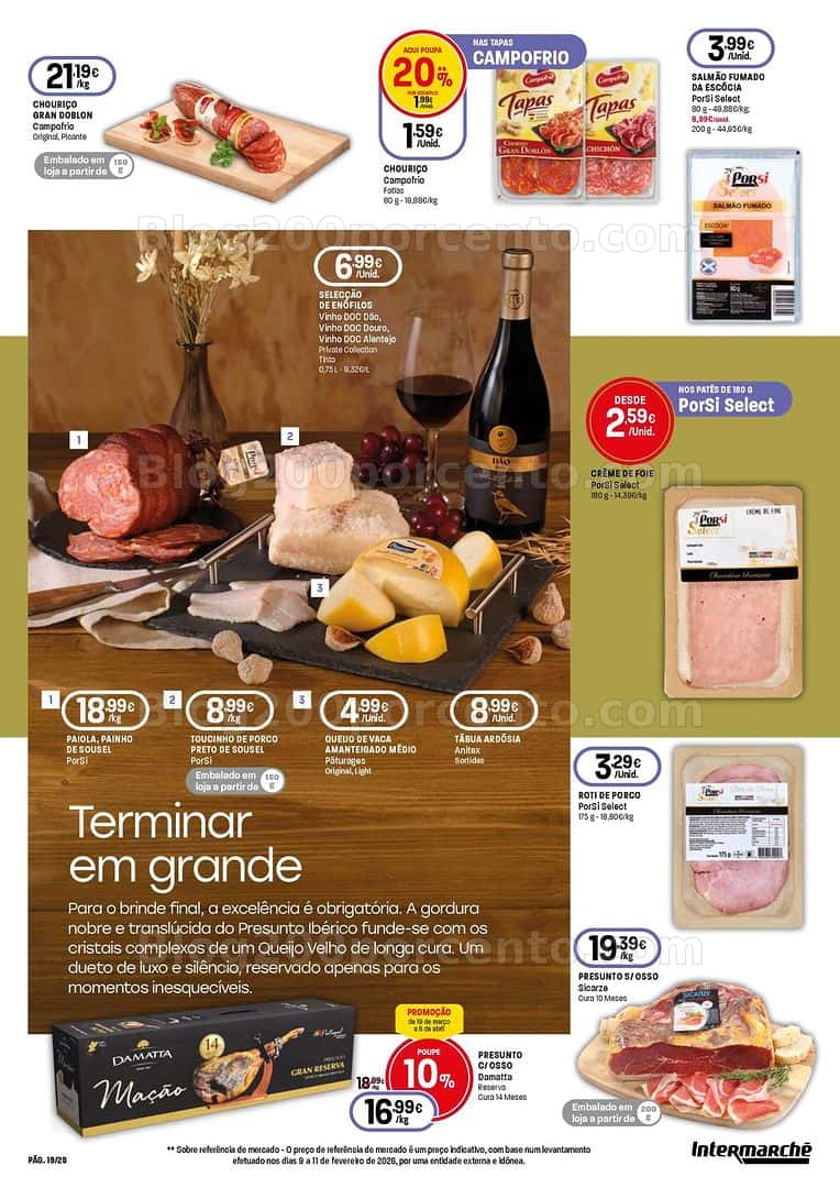 Antevisão Folheto INTERMARCHÉ Super Páscoa Promoções de 19 março a 8 abril