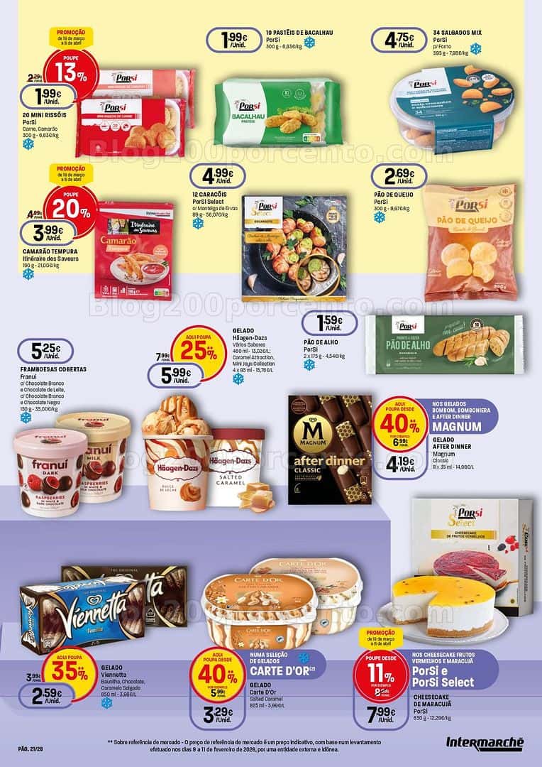 Antevisão Folheto INTERMARCHÉ Super Páscoa Promoções de 19 março a 8 abril