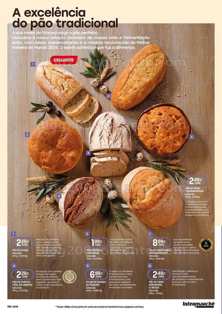 Antevisão Folheto INTERMARCHÉ Super Páscoa Promoções de 19 março a 8 abril
