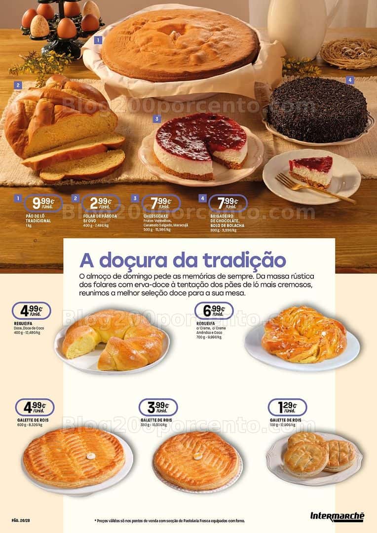 Antevisão Folheto INTERMARCHÉ Super Páscoa Promoções de 19 março a 8 abril