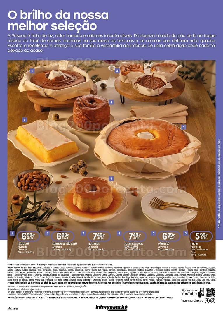 Antevisão Folheto INTERMARCHÉ Super Páscoa Promoções de 19 março a 8 abril