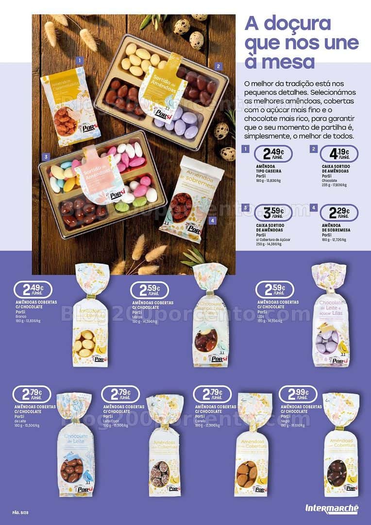 Antevisão Folheto INTERMARCHÉ Super Páscoa Promoções de 19 março a 8 abril