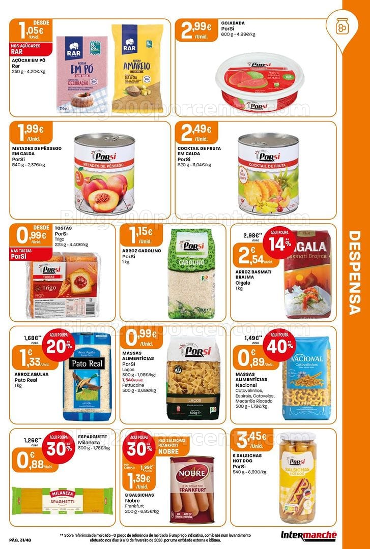 Antevisão Folheto INTERMARCHÉ Super Promoções de 26 março a 5 abril