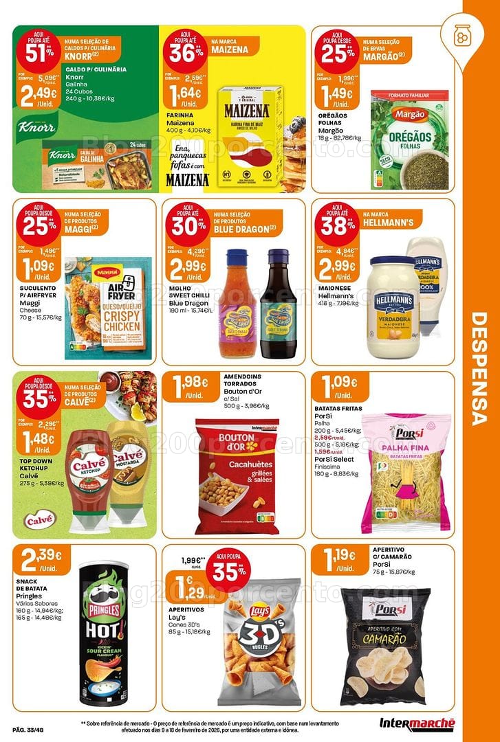 Antevisão Folheto INTERMARCHÉ Super Promoções de 26 março a 5 abril