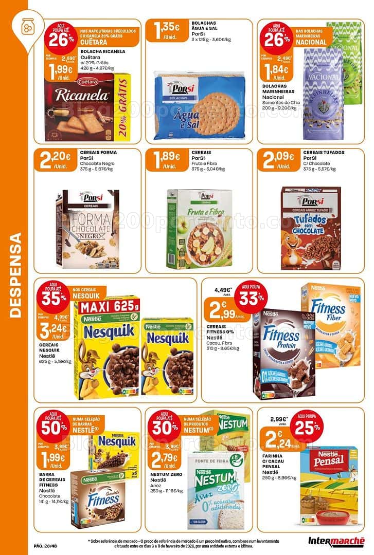 Antevisão Folheto INTERMARCHÉ Super Promoções de 19 a 25 março