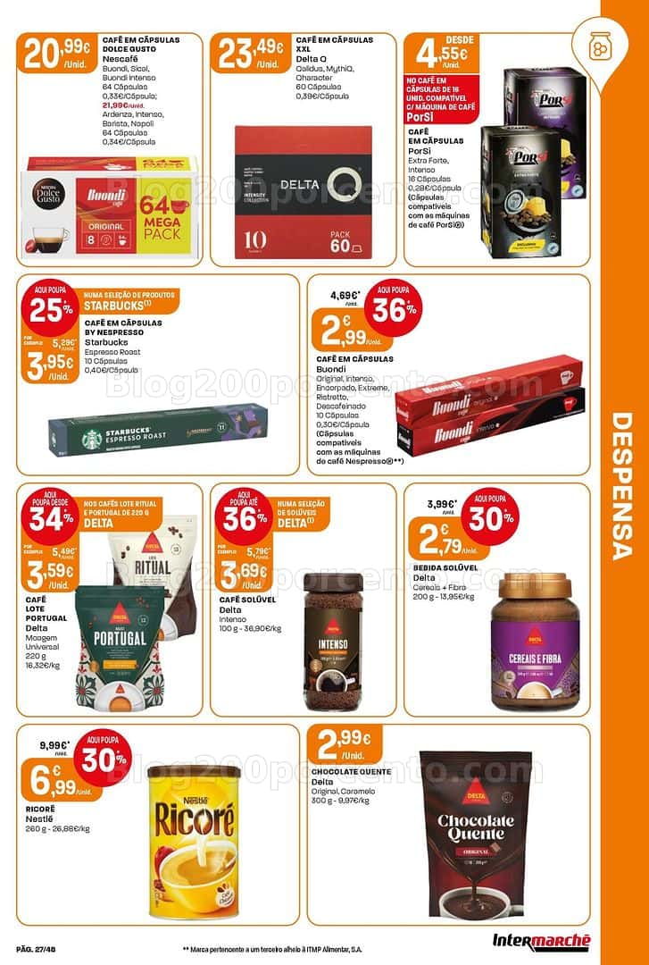 Antevisão Folheto INTERMARCHÉ Super Promoções de 19 a 25 março