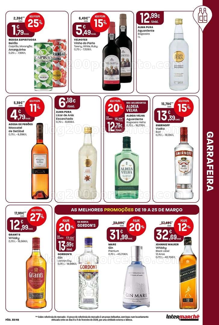 Antevisão Folheto INTERMARCHÉ Super Promoções de 19 a 25 março