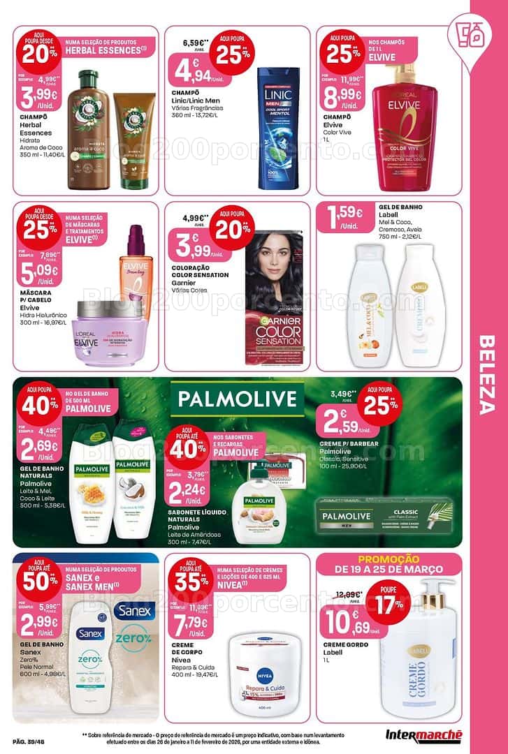 Antevisão Folheto INTERMARCHÉ Super Promoções de 19 a 25 março