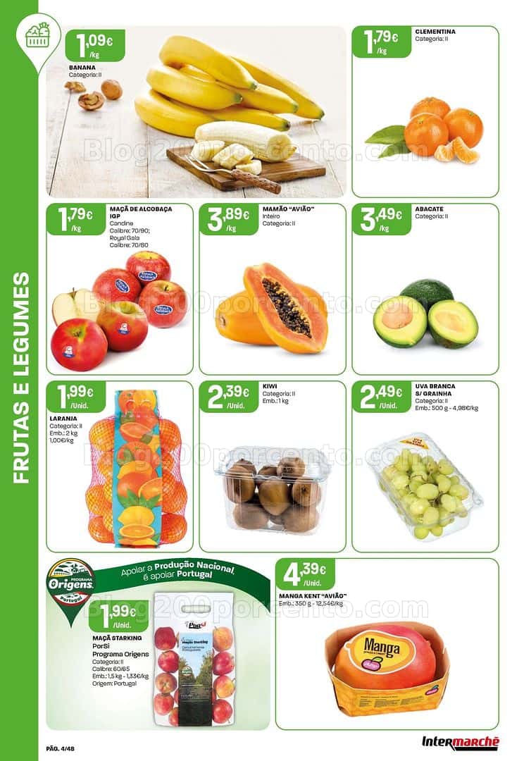 Antevisão Folheto INTERMARCHÉ Frescos Promoções de 19 a 25 março