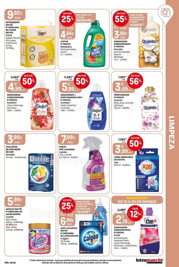 Antevisão Folheto INTERMARCHÉ Super Promoções de 19 a 25 março