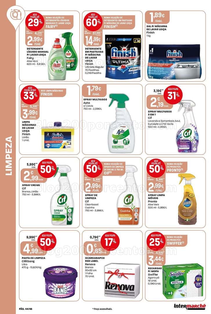 Antevisão Folheto INTERMARCHÉ Super Promoções de 19 a 25 março