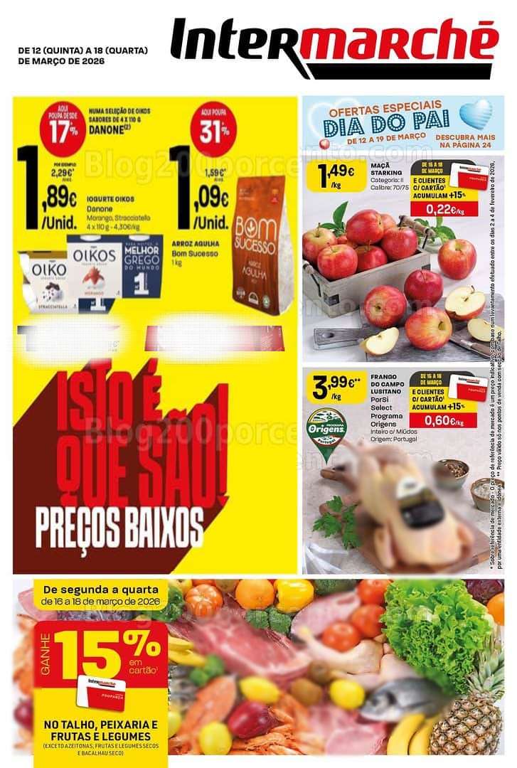 Antevisão Folheto INTERMARCHÉ Contact Promoções de 12 a 18 março