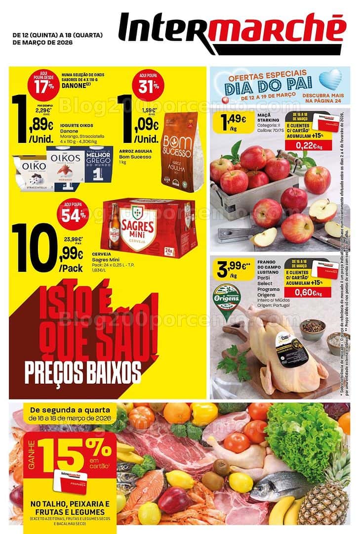 Antevisão Folheto INTERMARCHÉ Contact Promoções de 12 a 18 março