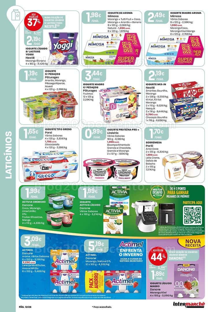 Antevisão Folheto INTERMARCHÉ Contact Promoções de 12 a 18 março