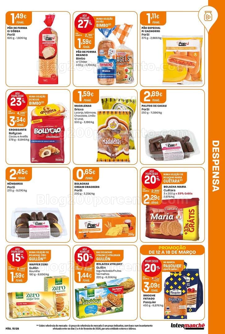 Antevisão Folheto INTERMARCHÉ Contact Promoções de 12 a 18 março