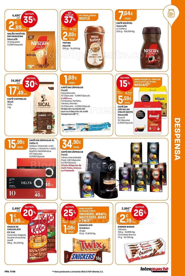 Antevisão Folheto INTERMARCHÉ Contact Promoções de 12 a 18 março