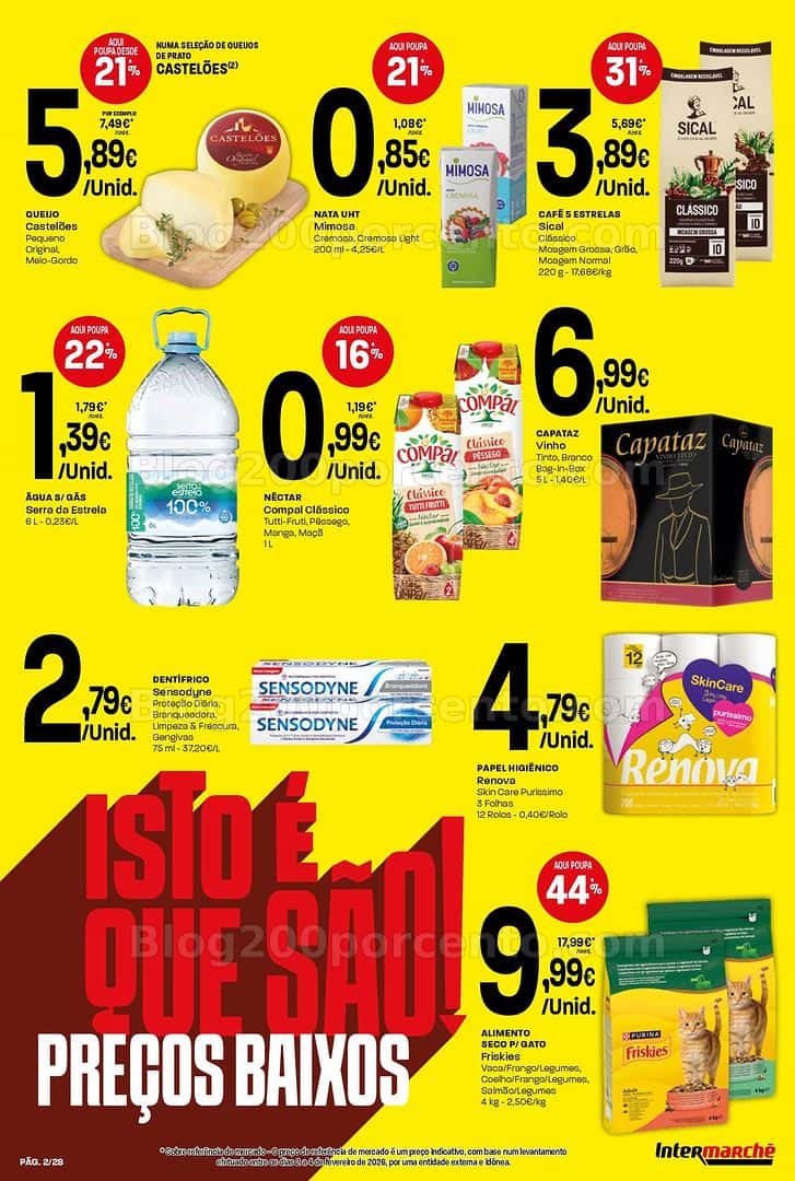 Antevisão Folheto INTERMARCHÉ Contact Promoções de 12 a 18 março