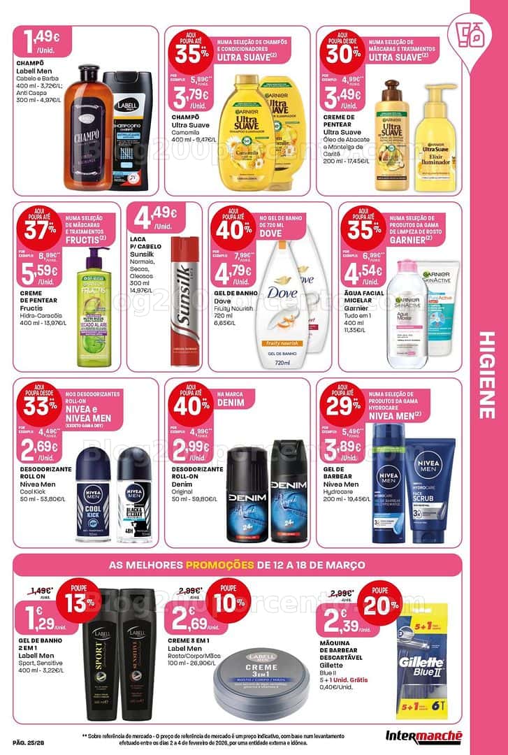 Antevisão Folheto INTERMARCHÉ Contact Promoções de 12 a 18 março