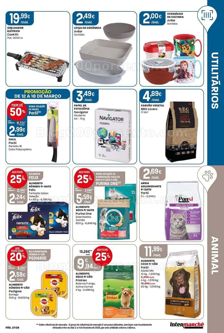 Antevisão Folheto INTERMARCHÉ Contact Promoções de 12 a 18 março