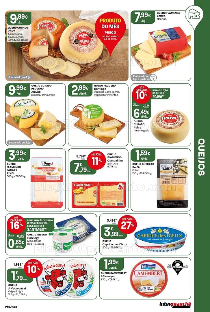 Antevisão Folheto INTERMARCHÉ Contact Promoções de 5 a 11 março