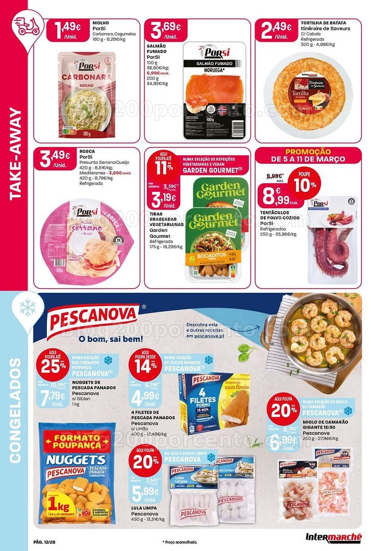Antevisão Folheto INTERMARCHÉ Contact Promoções de 5 a 11 março