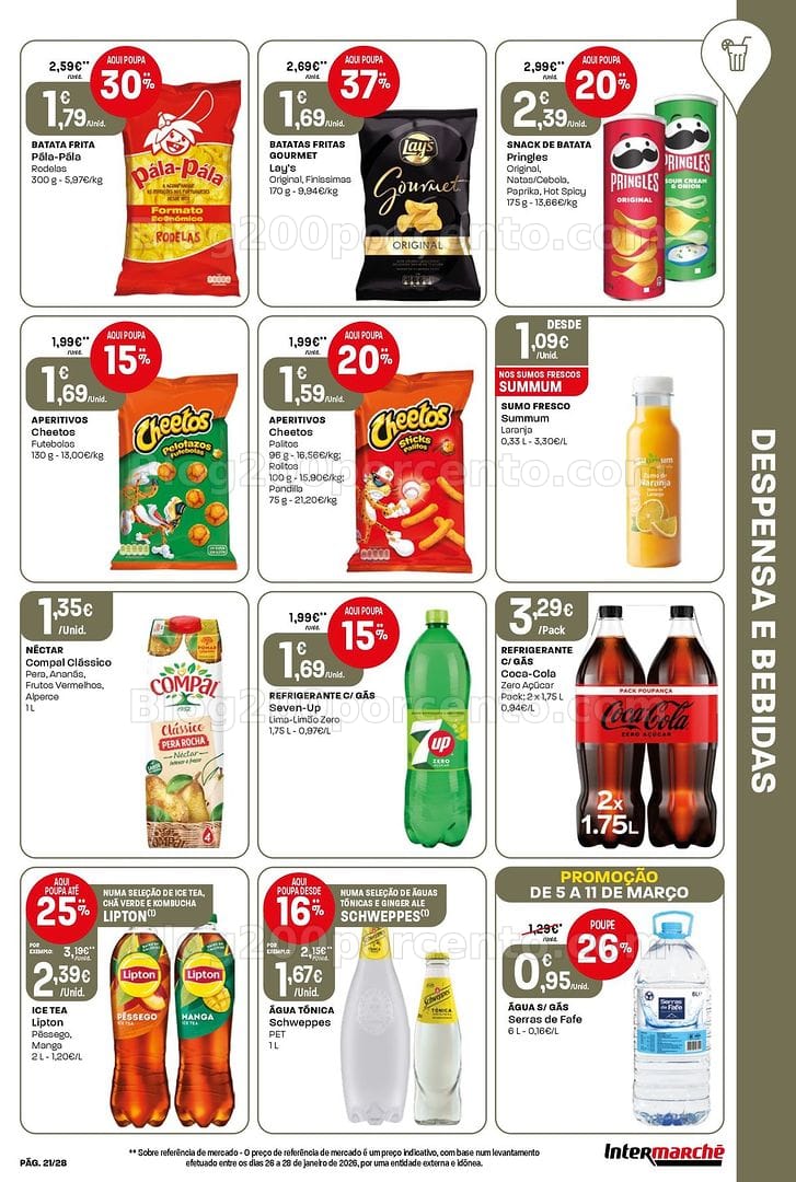 Antevisão Folheto INTERMARCHÉ Contact Promoções de 5 a 11 março