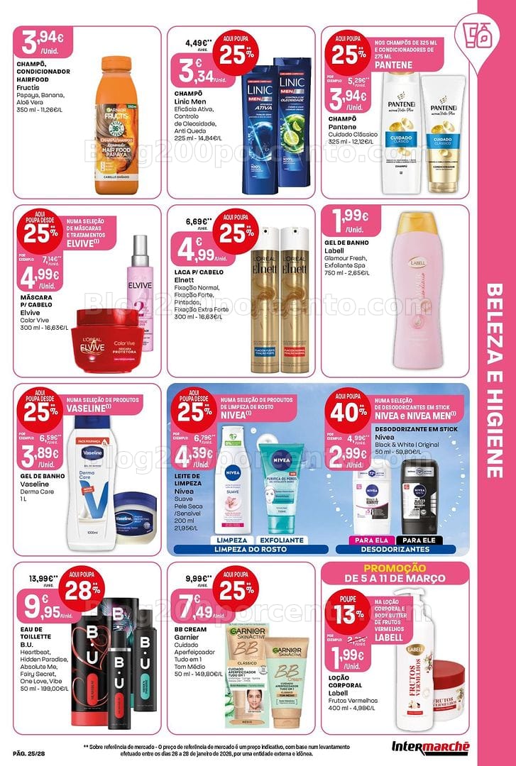 Antevisão Folheto INTERMARCHÉ Contact Promoções de 5 a 11 março